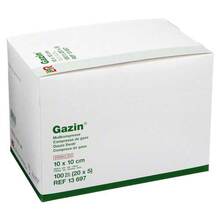 Gazin Kompressen 10x10cm 12f 20x5 St