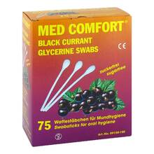 Mundpflegest&auml;bchen schwarze Johannisbeere 25x3 St