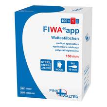 Wattest&auml;bchen gro&szlig;er Kopf steril 100x1 St