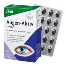 Abbildung: Augen Aktiv Kapseln Salus 60 St, Kapseln PZN 08895953 