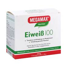 Abbildung: Eiweiss 100 Mix Kombi Megamax Pulver 7X30 g, Pulver PZN 09198044 