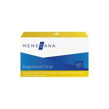 Abbildung: Magnesium Citrat Menssana Kapseln 60 St, Kapseln PZN 09486197 