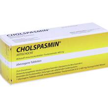Abbildung: Cholspasmin Artischocke überzogene Tabletten 30 St, Überzogene Tabletten PZN 09705297 