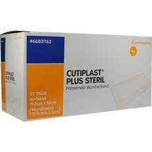 Cutiplast Plus steril 10x19,8 cm Verband 55 St