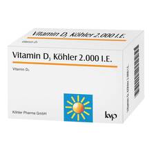 Vitamin D3 K&ouml;hler 2000 IE Kapseln 120 St