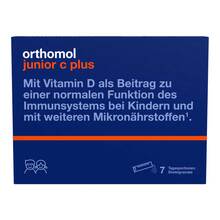 Orthomol Junior C plus Granulat 7 St