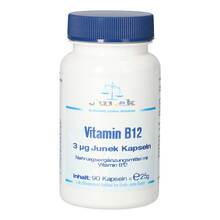 Abbildung: Vitamin B12 3 µg Junek Kapseln 90 St, Kapseln PZN 10051760 