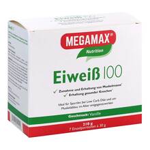 Eiweiss 100 Vanille Megamax Pulver 7x30 g