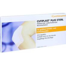 Cutiplast Plus steril 10x19,8 cm Verband 5 St