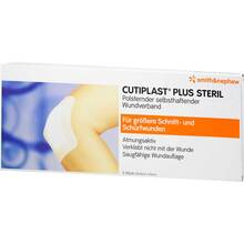 Cutiplast Plus steril 10x24,8 cm Verband 5 St