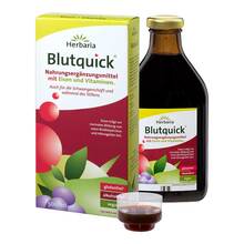 Abbildung: Blutquick Saft 500 ml, Saft PZN 10534719 