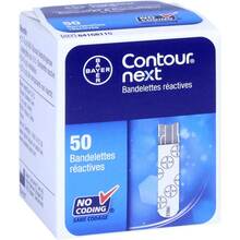 Abbildung: Contour next Sensoren Teststreifen 50 St, Teststreifen PZN 10780335 