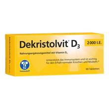Dekristolvit D3 2.000 I.E. Tabletten 60 St