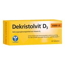 Dekristolvit D3 4.000 I.E. Tabletten 60 St