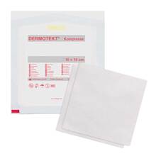Dermotekt Kompresse V 10x10 cm 2 St