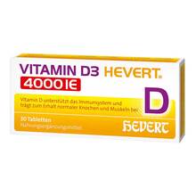 Vitamin D3 Hevert 4.000 I.E. Tabletten 30 St