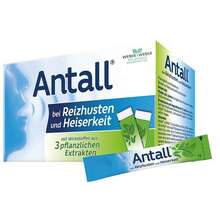 Abbildung: Antall bei Reizhusten und Heiserkeit Liquidsticks 20X5 g, Flüssigkeit zum Einnehmen PZN 11130237 