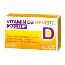 Vitamin D3 Hevert 2.000 I.E. Tabletten 120 St