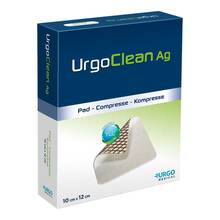Urgoclean Ag 10x12 cm Verband 10 St