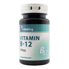 Abbildung: Vitamin B12 500 µg Kapseln 100 St, Kapseln PZN 11721808 