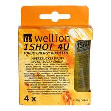 Wellion 1Shot Turbo Energy Booster Tube 4 St