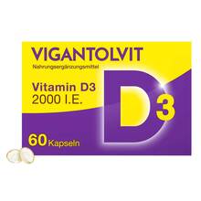Vigantolvit 2000 I.E. Vitamin D3 Weichkapseln 60 St