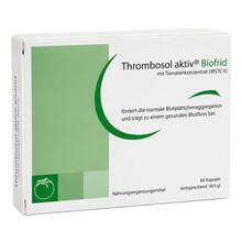 Abbildung: Thrombosol aktiv Kapseln 60 St, Kapseln PZN 12551099 
