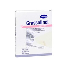 Grassolind Salbenkompressen 5x5 cm steril 10 St
