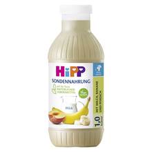 Hipp Sondennahrung Milch Banane & Pfirsich KS.Fl. 500 ml
