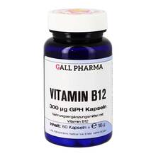 Abbildung: Vitamin B12 300 µg GPH Kapseln 60 St, Kapseln PZN 13251028 