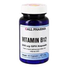 Abbildung: Vitamin B12 300 µg GPH Kapseln 90 St, Kapseln PZN 13251034 