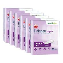 Gesund Leben Einlagen super 6x20 St