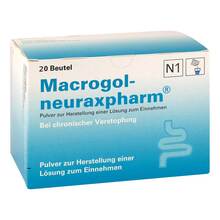 Macrogol neuraxpharm Pulver zur Her.e.L&ouml;sung zum Einnehmen 20 St