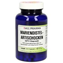 Abbildung: Mariendistel Artischocken GPH Kapseln 120 St, Kapseln PZN 13894619 