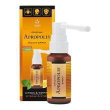 Abbildung: Propolis Spray Zitrone & Minze Apropolis 30 ml, Spray PZN 13974689 