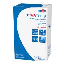 Schlinggazetupfer 20x20 cm steril pflaum.FIWAsling 20x10 St