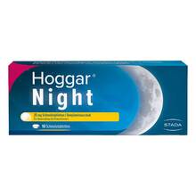 Hoggar Night 25 mg Doxylamin Schlaf-Schmelztabletten 10 St
