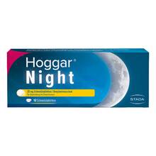 Abbildung: Hoggar Night 25 mg Doxylamin Schlaf-Schmelztabletten 20 St, Schmelztabletten PZN 14144168 