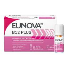 Eunova B12 Plus L&ouml;sung zum Einnehmen 10x8 ml
