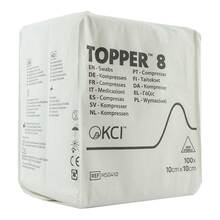 Topper 8 Kompresse 10x10 cm unsteril 100 St