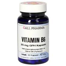 Vitamin B6 25 mg GPH Kapseln 60 St