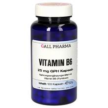 Vitamin B6 25 mg GPH Kapseln 120 St