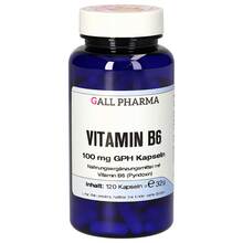 Vitamin B6 100 mg GPH Kapseln 120 St