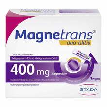 Abbildung: Magnetrans duo-aktiv 400 mg Sticks 20 St, Granulat PZN 14367589 