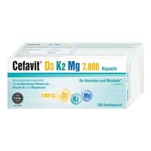 Cefavit D3 K2 Mg 7.000 I.E. Hartkapseln 100 St