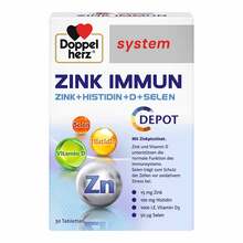 Doppelherz Zink Immun Depot system Tabletten 30 St