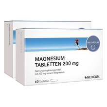 Magnesium Tabletten 200 mg 2x60 St