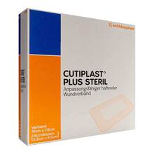 Cutiplast Plus steril 7,8x10 cm Verband 5 St