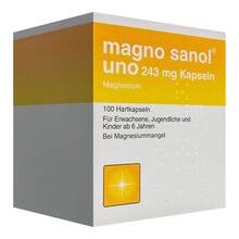 Magno Sanol uno 243 mg Kapseln 100 St