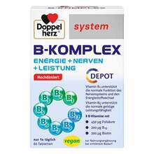 Abbildung: Doppelherz B-Komplex system Tabletten 60 St, Tabletten PZN 16226752 